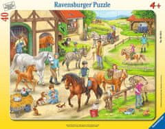 Ravensburger Dan na ranču sestavljanka 40 kosov