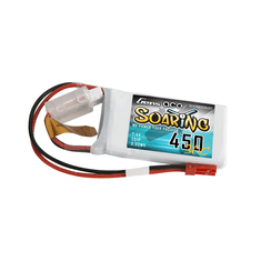 Gens Ace Baterija Gens Ace Soaring 450mAh 7,4V 30C 2S1P JST-SYP