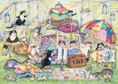 Ravensburger Puzzle Crazy Cats: Lazy Summer Afternoon 1000 kosov