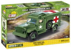 Cobi Komplet 1942 Ambulance WC 54, 1:35, 293 k, 1 f