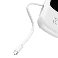 BASEUS Powerbank Baseus Qpow PRO with cable, 20000mAh, 22.5W (White)