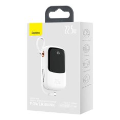 BASEUS Powerbank Baseus Qpow PRO with cable, 20000mAh, 22.5W (White)