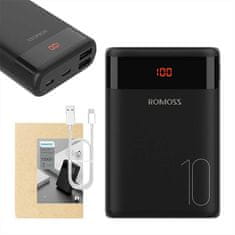 Romoss Powerbank Romoss Ares 10 10000mAh (črna)