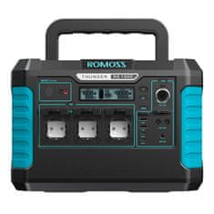 Romoss Prenosna napajalna postaja Romoss RS1500 Thunder Series, 1500W, 1328Wh