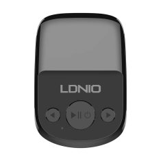 LDNIO LDNIO Bluetooth C706Q, 2USB, AUX oddajnik FM + kabel Lightning