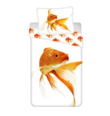 Jerry Fabrics Posteljno perilo Goldfish Bombaž, 140/200, 70/90 cm