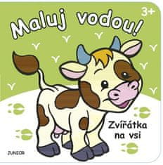 Živali v vasi - Barvanje z vodo!