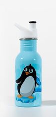 Water Revolution Baby steklenička za pitje iz nerjavečega jekla Penguin Iz nerjavečega jekla 18/8, 500 ml