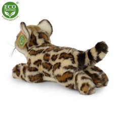 Plišasti ocelot, ki leži 25 cm EKOLOŠKO PRIJAZNO