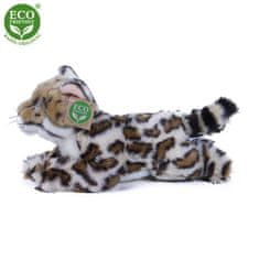 Plišasti ocelot, ki leži 25 cm EKOLOŠKO PRIJAZNO