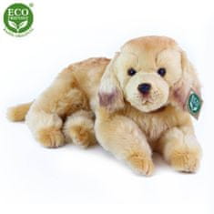 Rappa Golden Retriever plišast pes leži 32 cm EKOLOŠKO