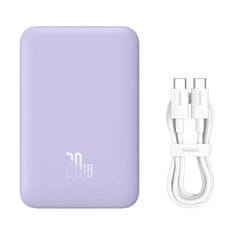 BASEUS Magnetna Mini Air Powerbank Baseus 10000mAh 20W (vijolična)