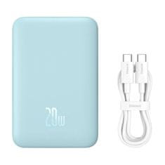 BASEUS Magnetna Mini Air Powerbank Baseus 10000mAh 20W (modra)