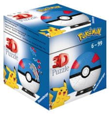 Ravensburger 3D Puzzleball Pokémon: Greatball 54 kosov