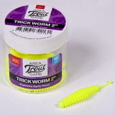 LUCKY JOHN Trick Worm 2" 10 kosov - barva S88