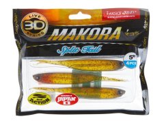 LUCKY JOHN 3D Makora Split Tail 5" barva 005 4 kosi