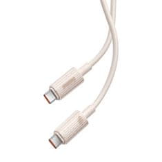 BASEUS Kabel za hitro polnjenje Baseus USB-C z USB-C Habitat Series 1m 100W (roza)