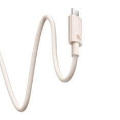 BASEUS Kabel za hitro polnjenje Baseus USB-C z USB-C Habitat Series 1m 100W (roza)