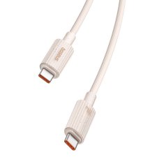 BASEUS Kabel za hitro polnjenje Baseus USB-C z USB-C Habitat Series 1m 100W (roza)