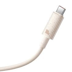 BASEUS Kabel za hitro polnjenje Baseus USB na USB-C Habitat Series 1m 100W (roza)