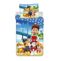 Jerry Fabrics Vključeno platno Paw Patrol PP457 Bridge Bombaž, 140/200, 70/90 cm