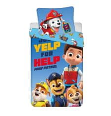 Jerry Fabrics Vključeno platno Paw Patrol PP427 Pomoč Bombaž, 140/200, 70/90 cm