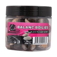 Balanc Boilies Black Protein/Carp Secret 20mm 250ml