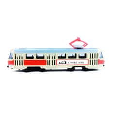 Kovinski retro tramvaj 16 cm VYSOKÉ TATRY