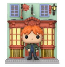 Funko POP Deluxe: Harry Potter Diagon Alley - Trgovina s potrebščinami za Quidditch z/Ronom (omejena posebna izdaja)