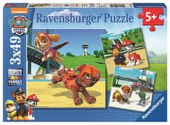 Ravensburger Puzzle Paw Patrol: Four Legged Team 3x49 kosov