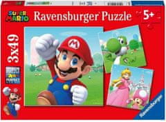 Ravensburger Puzzle - Super Mario 3x49 kosov