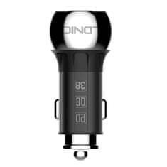 LDNIO LDNIO C1, USB + USB-C, PD + QC 3.0, 36W (czarna)