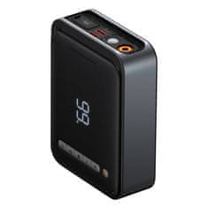 BASEUS Powerbank / zaganjalnik + kompresor 2v1 Baseus Super Energy Car Jump Starter, 8000 mAh, 1000A USB (črna)