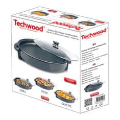 Techwood Večnamenska električna ponev Techwood TP-3034 (črna)