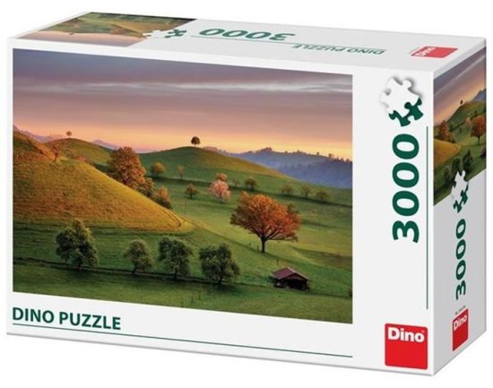 Dino bikes Pravljični sončni vzhod Puzzle 3000 kosov