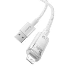 BASEUS Kabel hitro napajalni Sm Baseus Explorer USB do Lightning 2.4A 1M (Biały)