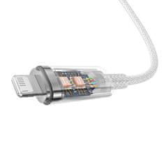 BASEUS Kabel za hitro polnjenje Baseus USB-A z Lightning Explorer Series 2 m, 2,4 A (bela)