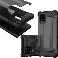 HURTEL HYBRID ARMOR ARMOURED HYBRID CASE OVITEK ZA SAMSUNG GALAXY A42 5G ČRN