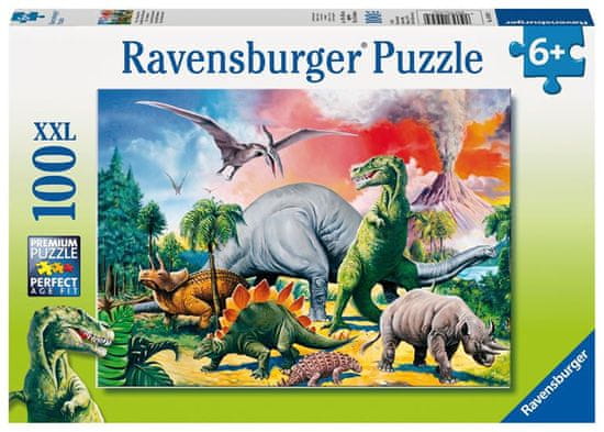 Ravensburger Sestavljanka Med dinozavri XXL 100 kosov