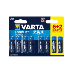 shumee VARTA LR06 LONGLIFE alkalna baterija 8 kos/bl.