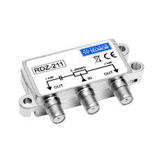 shumee RDZ-211 Dual Outdoor RF Splitter 5-862 MHz 4.0 dB F Level Zunanji TELKOM TELMOR