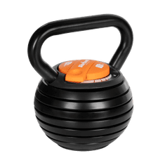 shumee Avtomatski nastavljiv litoželezni kettlebell 18 kg REBEL ACTIVE