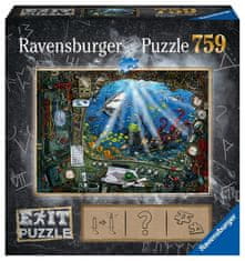 Ravensburger Escape EXIT puzzle V podmornici 759 kosov