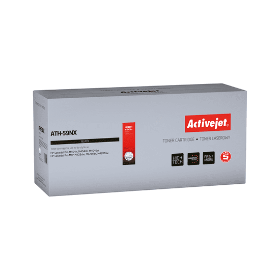 shumee ActiveJet TONER za laserski tiskalnik HP (59X CF259X) črn s čipom