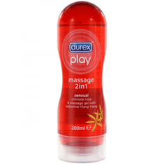 Durex Play 2v1 gel za čutno masažo in lubrikacijo 200 ml