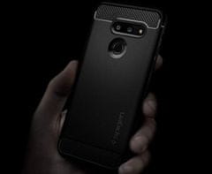 Spigen Spigen Rugged Armor ohišje za LG G8 ThinQ Matte Black