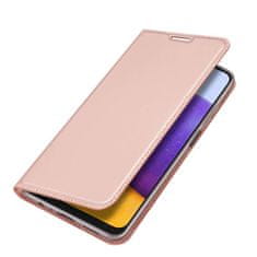 Dux Ducis DuxDucis SkinPro denarnica za Samsung Galaxy A22 / M22 4G/LTE Rose Gold