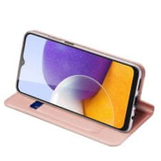 Dux Ducis DuxDucis SkinPro denarnica za Samsung Galaxy A22 / M22 4G/LTE Rose Gold