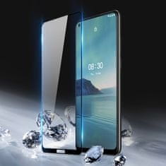 Dux Ducis DUX DUCIS 10D TEMPERED GLASS TRPEŽNO 9H KALJENO STEKLO ZA CELOTEN ZASLON Z OKVIRJEM ZA NOKIA 3.4 ČRNA (CASE FRIENDLY)