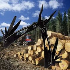 Miramarket Multitool set 20v1 žepni nož klešče izvijač s kovčkom črna